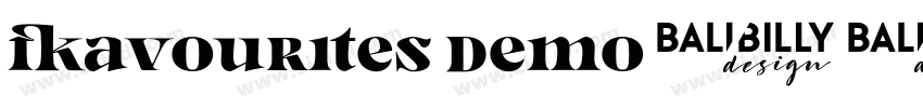 favourites Demo字体转换